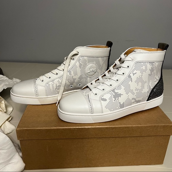 Christian Louboutin | Louis Sp Strass high-top sneakers - Picture 5 of 14